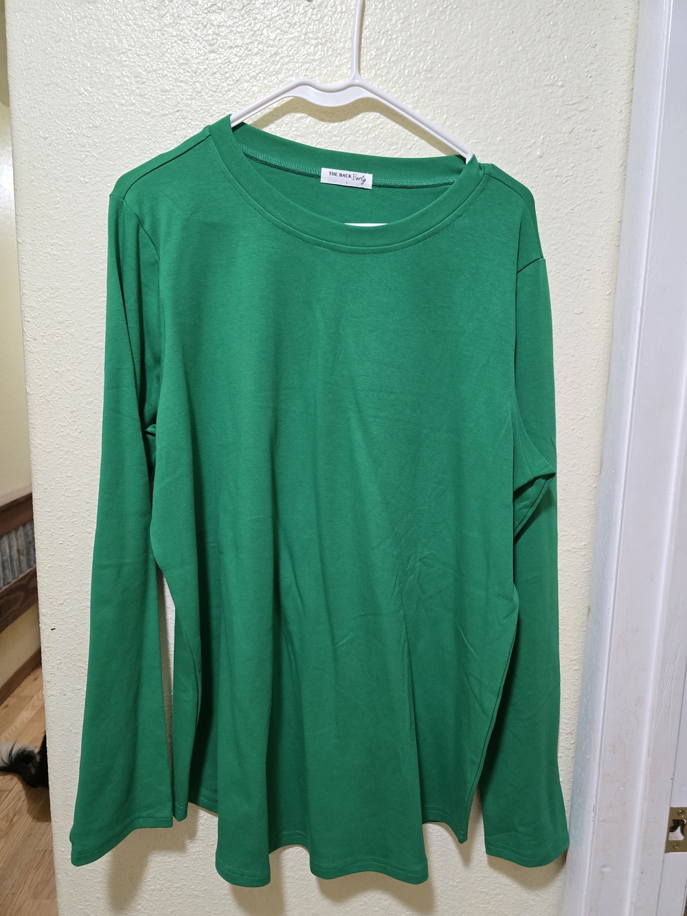 Womens Back Forty Long-Sleeve Crewneck Shirt - Green